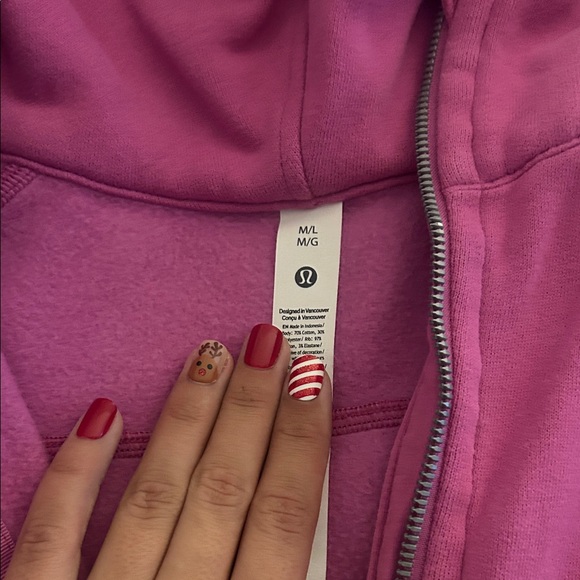 Lululemon pink scuba - Picture 3 of 4